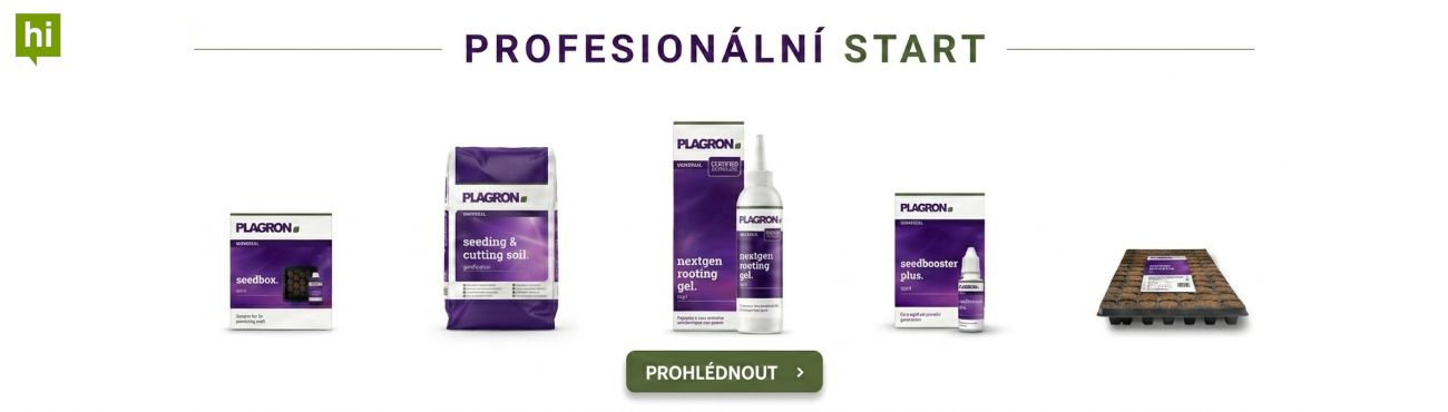 Klíčení, výsadba, klonování s Plagron