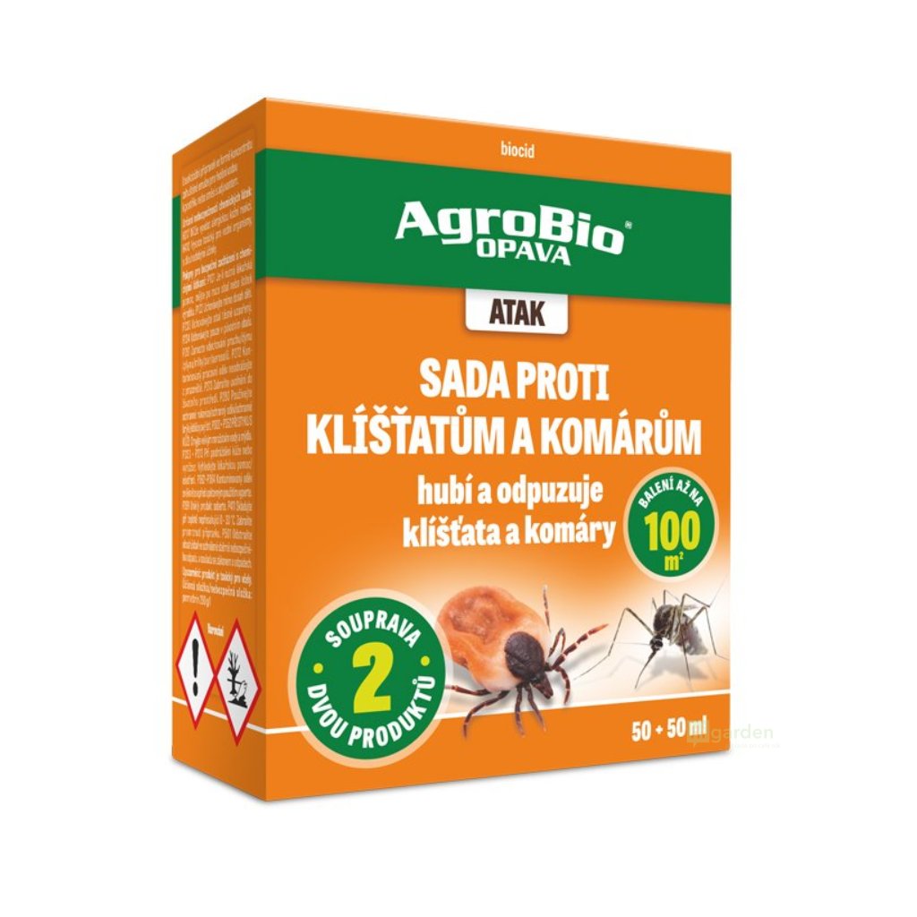 AgroBio ATAK - sada proti klíšťatům a komárům