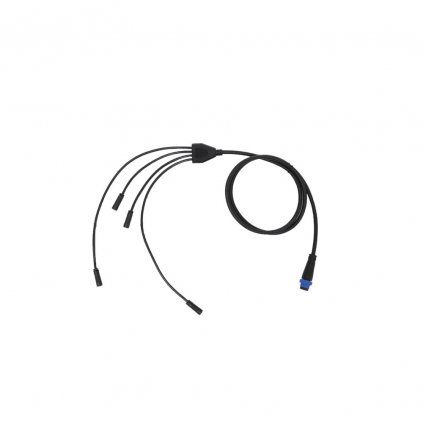 SANlight FLEX II kábel štvorcestný (1x WDC21 samec/4x WDC19 samica)