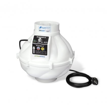 Ventilátor PRIMA KLIMA EC WHISPERSBLOWER 800 m3/h, 125 mm, EC motor s plynulou regulací