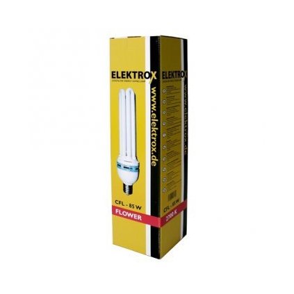 Úsporná lampa ELEKTROX 85W,2700K, květové spektrum, s integrovaným předřadníkem Cover