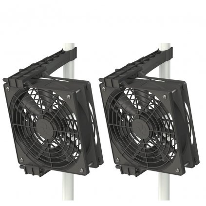 Secret Jardin Monkey Fan 2x120mm 24V, cirkulační ventilátory