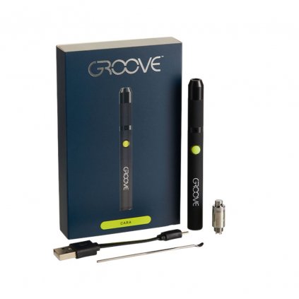 Groove CARA Pen for Concentrate Matte Black vaporizér
