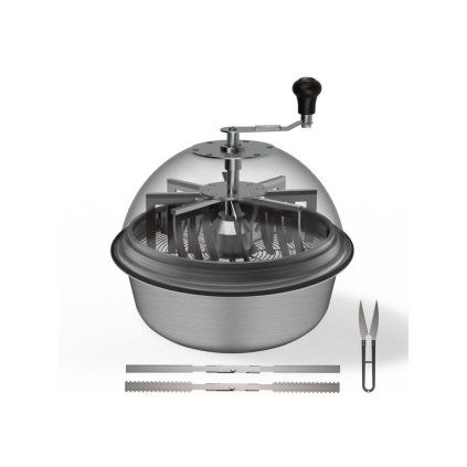 41016 ac infinity bud bowl trimmer rotating cut with transparent viewing dome 406 mm