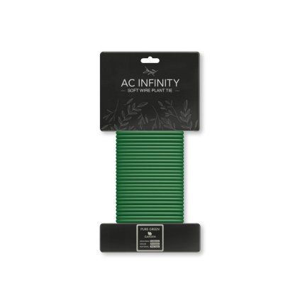 40962 ac infinity soft twist ties thick rubberized texture 10m
