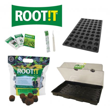 ROOT!T sklenček set KOMPLET pro 60 sazenic Max Quality