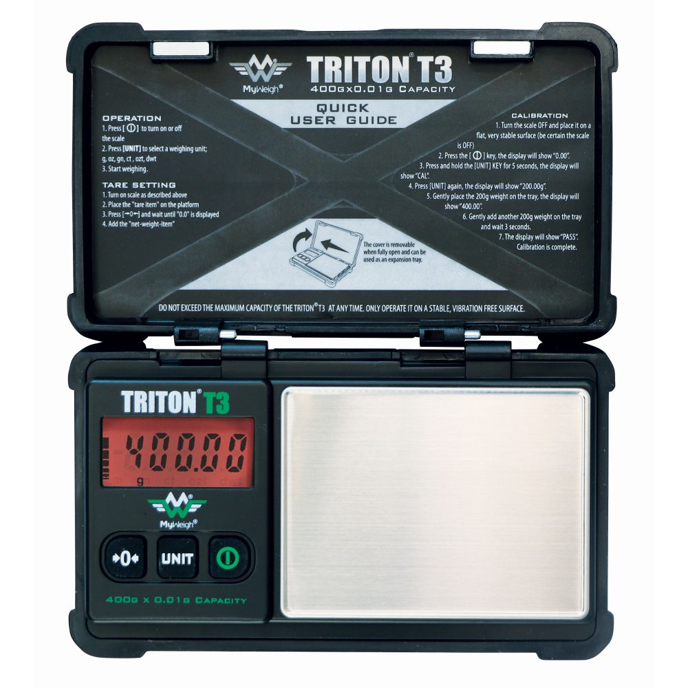 Digitální váha My Weigh Triton T3 400g/0,01g