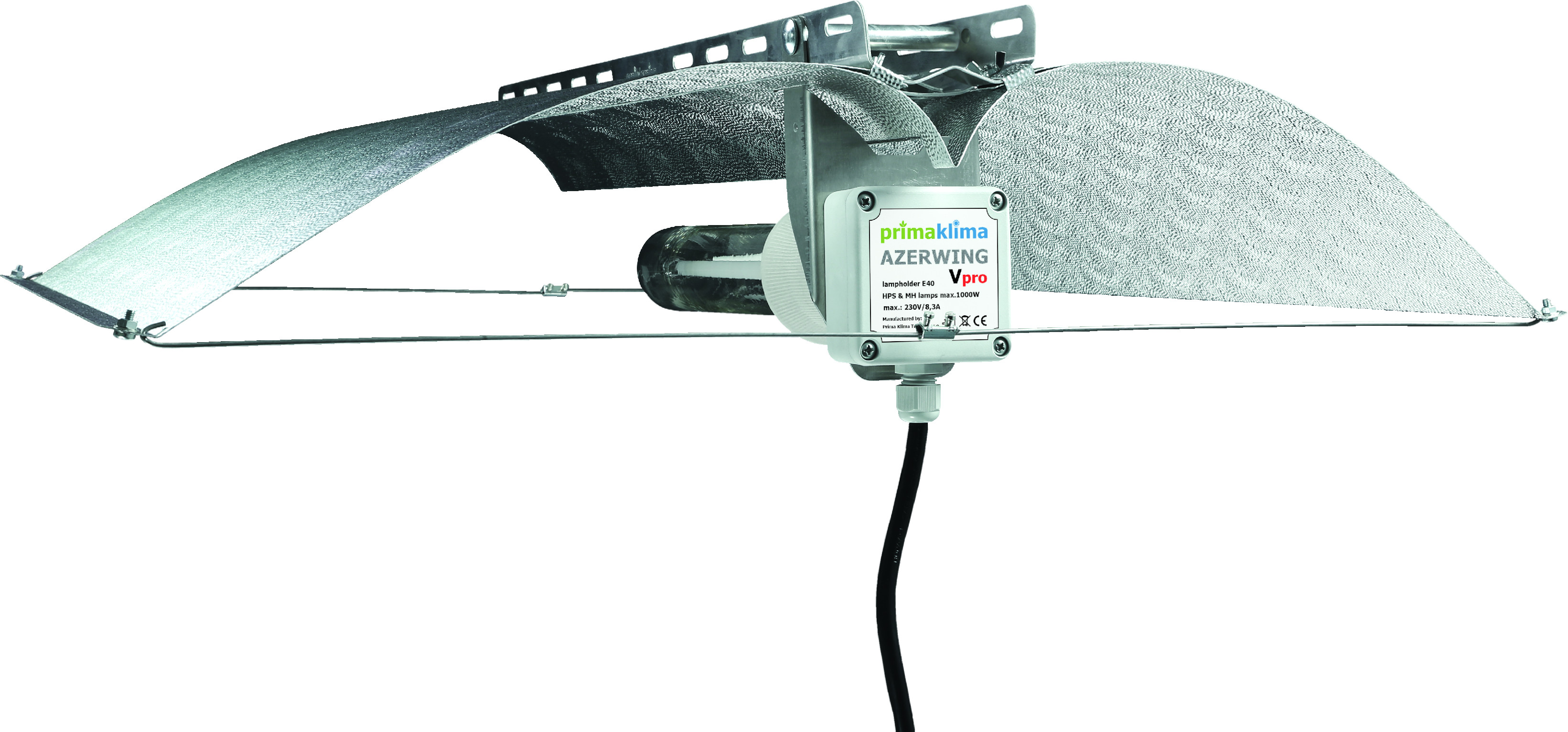 Prima Klima Azerwing Vega Green Medium 95% V-PRO včetně 600W HPS lampy