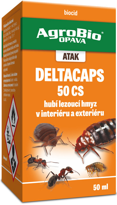 AgroBio ATAK - DELTACAPS 50 CS a DELTASECT 015 RTU 50ml