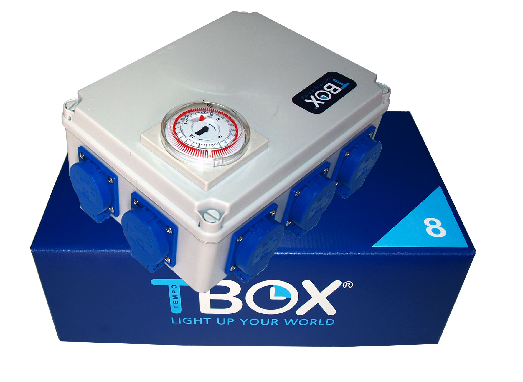 TBox Timer Box 8 (8x600W) bez topení