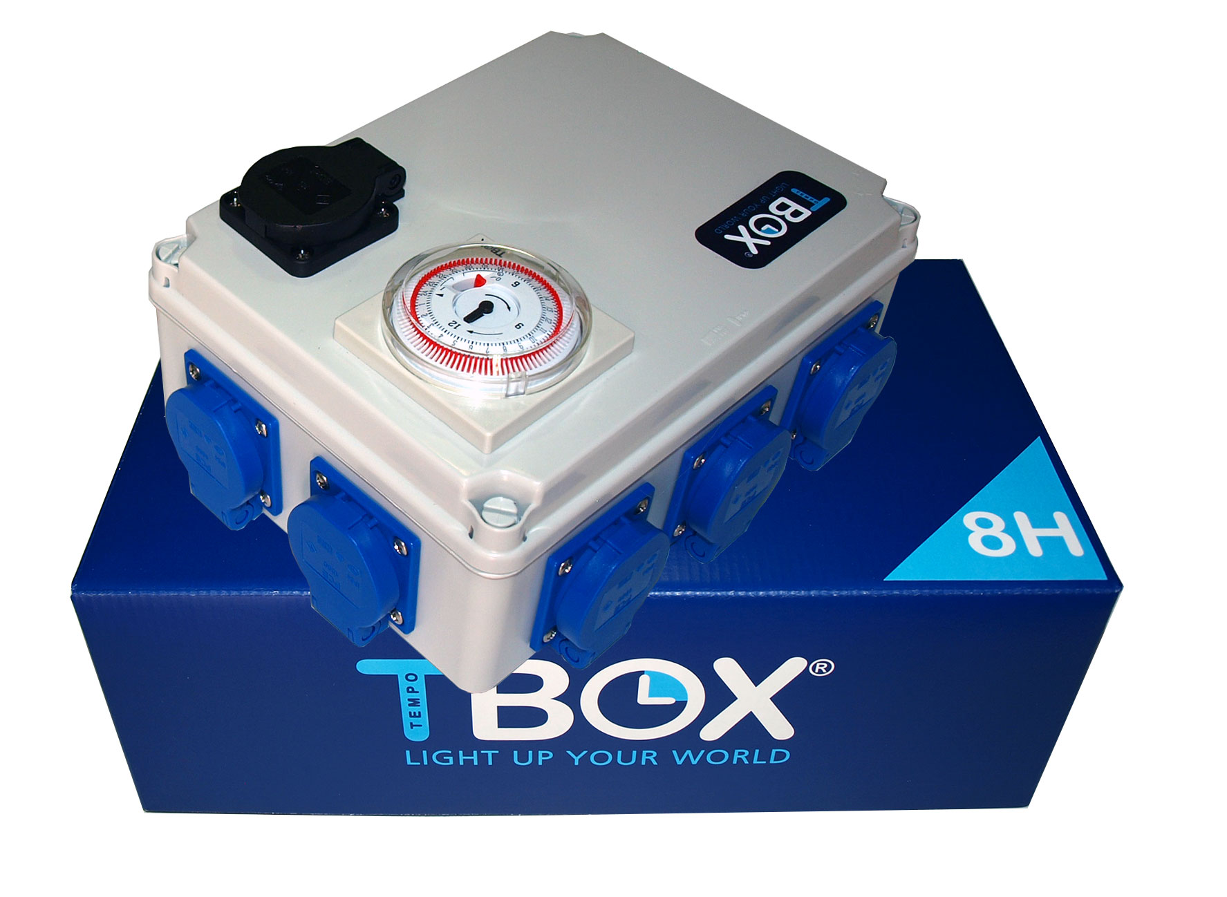 TBox Timer Box 8 (8x600W) s topením