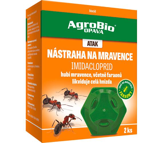 AgroBio ATAK - nástraha na mravence Imidacloprid, domečky 2ks