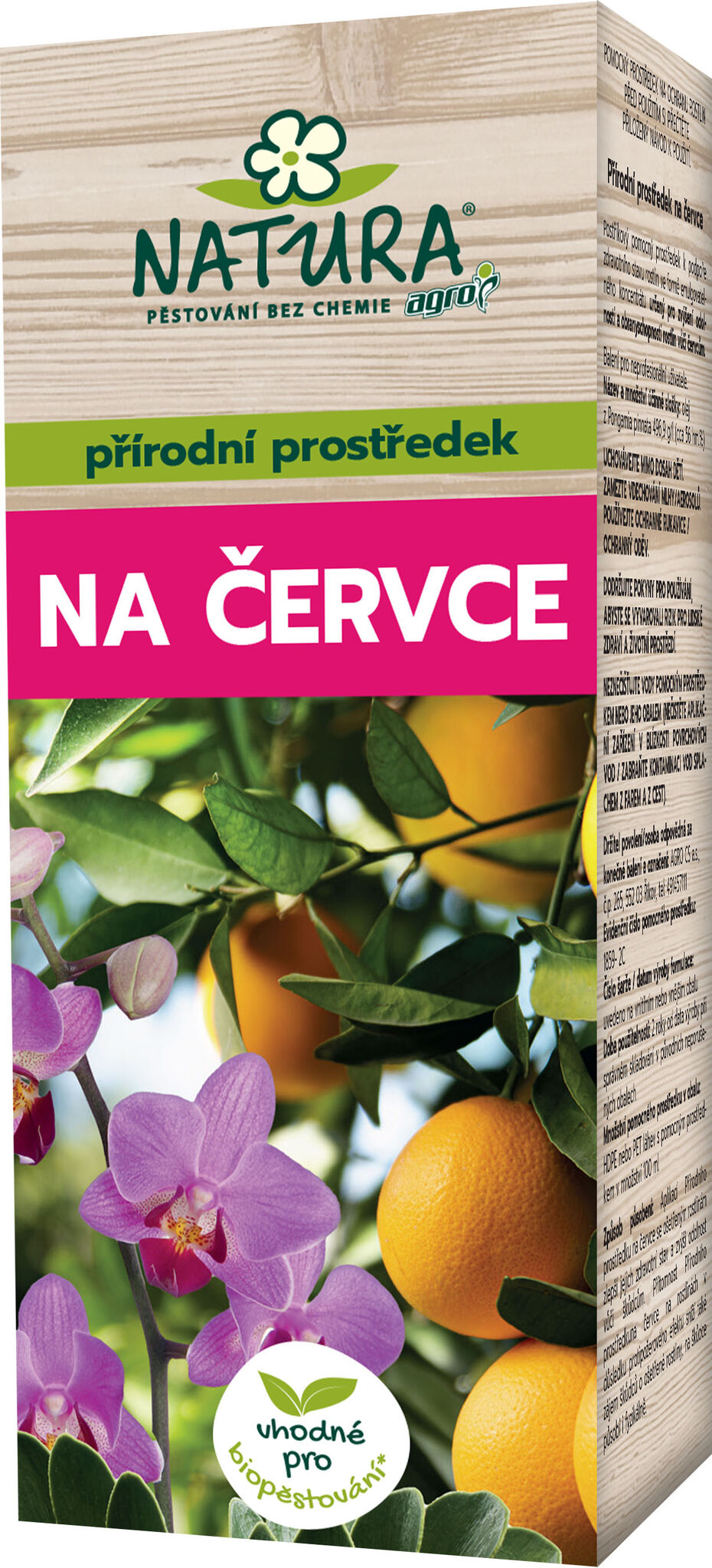 NATURA Přírodní přípravek na červce, puklice a vlnatky 100ml