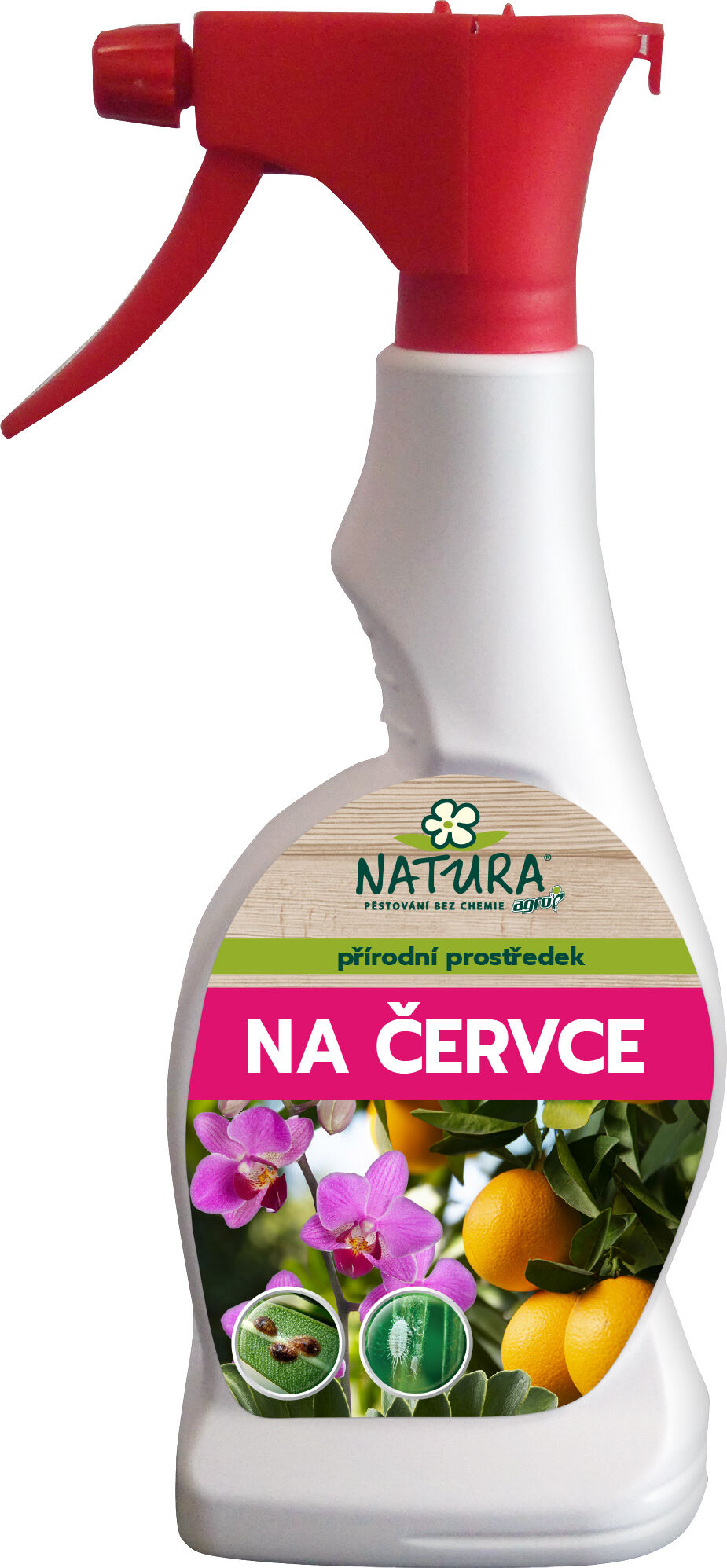 NATURA Přírodní přípravek na červce, puklice a vlnatky 500ml, rozprašovač