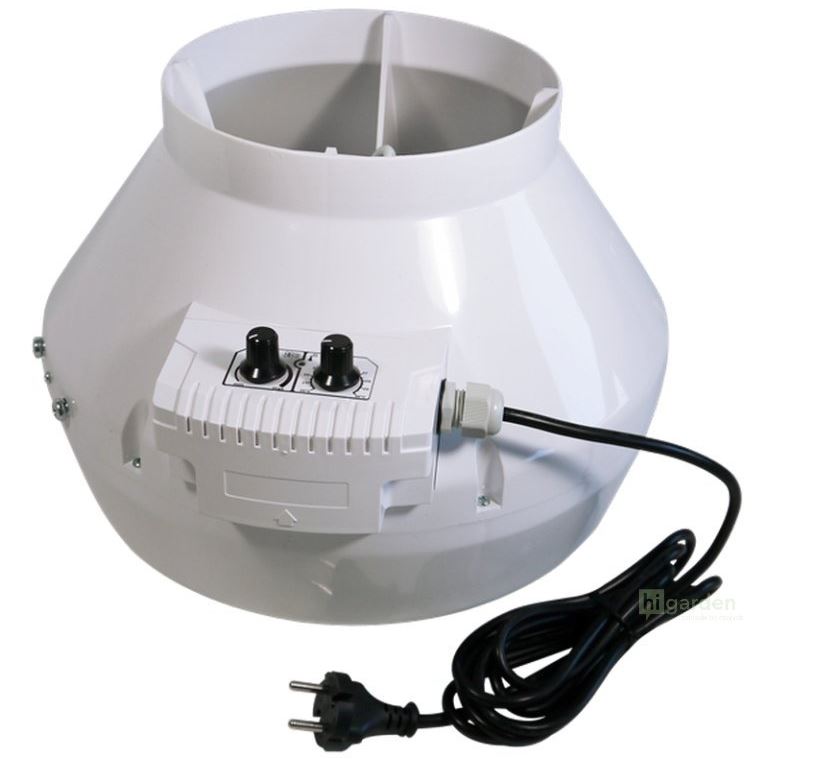 Ventilátor VK 100 U, 250m3/h s termostatem