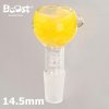 Náhradní skleněný kotlík Boost bez tyčky žlutý O:14.5mm