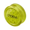 Groove Acrylic Grinder akrylová drtička žlutá