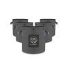 40929 ac infinity heavy duty reusable fabric pots 26 5 liters 5 pack