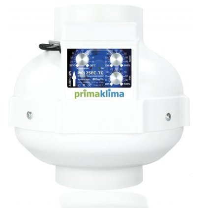 Prima Klima PK 125 EC TEMP CTRL, 680 m3/h Abdeckung