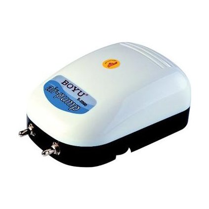 Luftmotor mit Regler BOYU S-2000, 480l/h Abdeckung