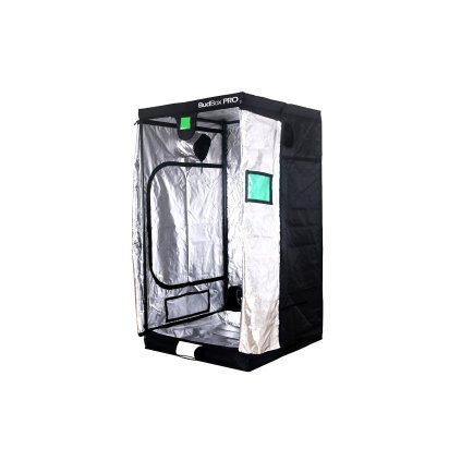 BudBox PRO XL HL 120x120x220 cm silber