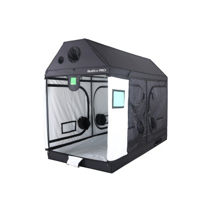 BudBox PRO XXL-R 240x120x180cm - weiß abgeschrägt