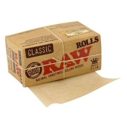 27018 1 papirky raw rolls slim 5m