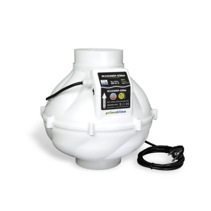 Ventilator Prima Klima Whisperblower ECblue 125 mm - 800 m3/h, EC-Motor