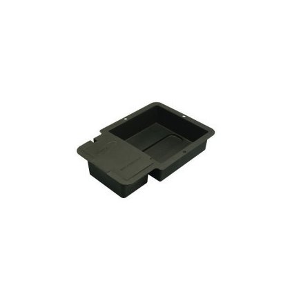 Autopot 1Topftablett und Deckel, schwarze Untertasse mit Deckel (alter Typ)