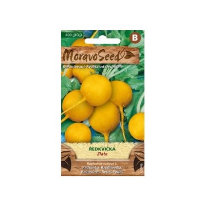 Samen MoravoSeed Rettich GOLD, rund gelb 65946