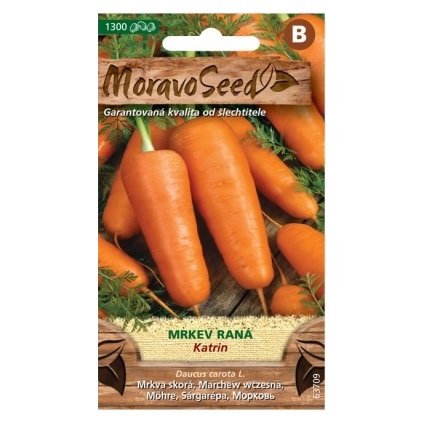 Samen MoravoSeed Karotte halbgeschnittene Karotte KATRIN 63709
