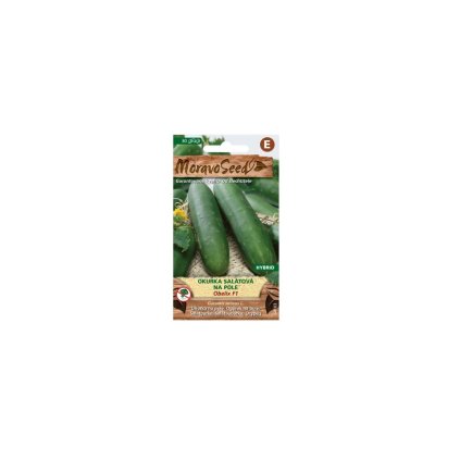 Samen MoravoSeed Salatgurke OBELIX F1 - Hybrid, fürs Freiland, 30er