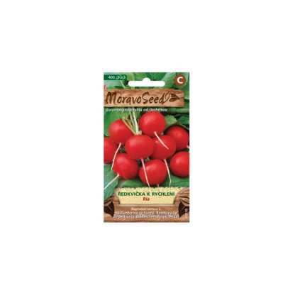 Samen MoravoSeed Rettich zur Beschleunigung der RIA, rund rot, 400er