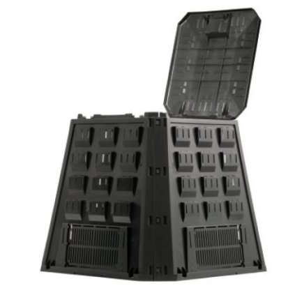 46149 komposter plastovy cerny 420l