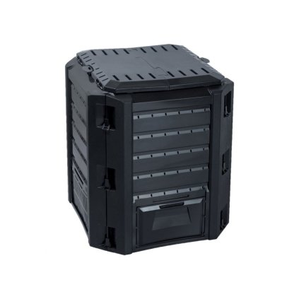 46134 komposter plastovy cerny 380l