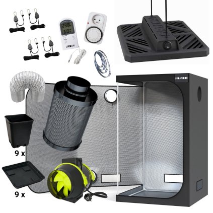 LED-Set 300W Trafika 100x100x200cm Maximale Qualität