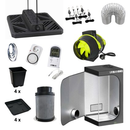 LED-Set 60W Trafika 60x60x160cm Maximale Qualität