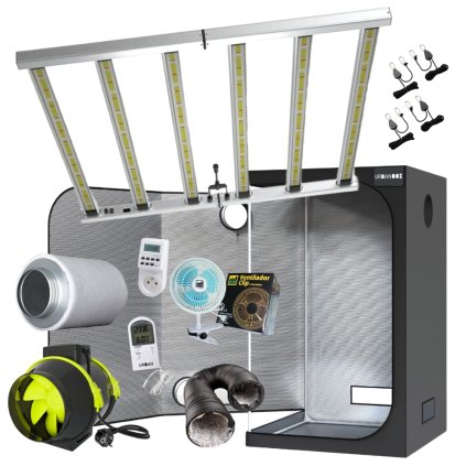 LED-Set 720W Lazerlite 120x120x200cm Maximale Qualität