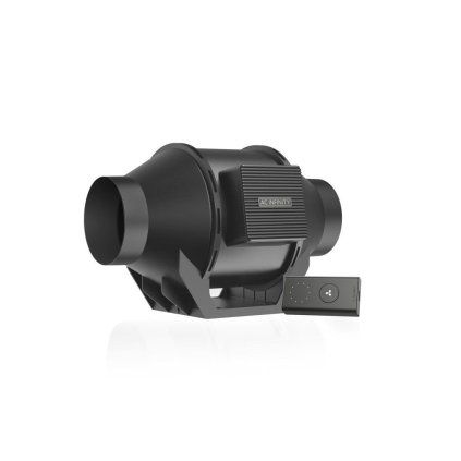 42366 AC Infinity Cloudline A4 leiser Inline-Lüfter mit Drehzahlregler, 100 mm