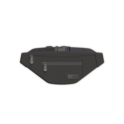 41007 AC Infinity geruchsdichte Gürteltasche schwarz mit 900D Nylongewebe und Kohlefilterfutter