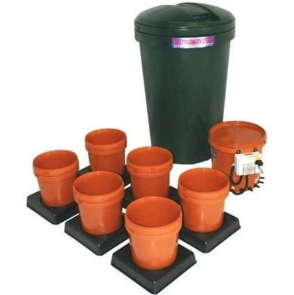 Multiflow V1 - 6 Blumentöpfe, 250L Tankdeckel