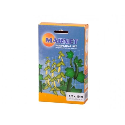 MARNET Stütznetz – 1,2 x 10 m, Maschenweite 12 x 12 cm