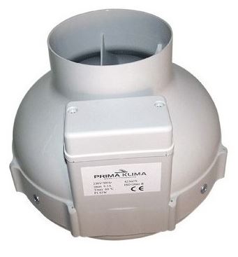 Ventilator Prima Klima 100mm, 280m3/h - 1-stufig Photo2