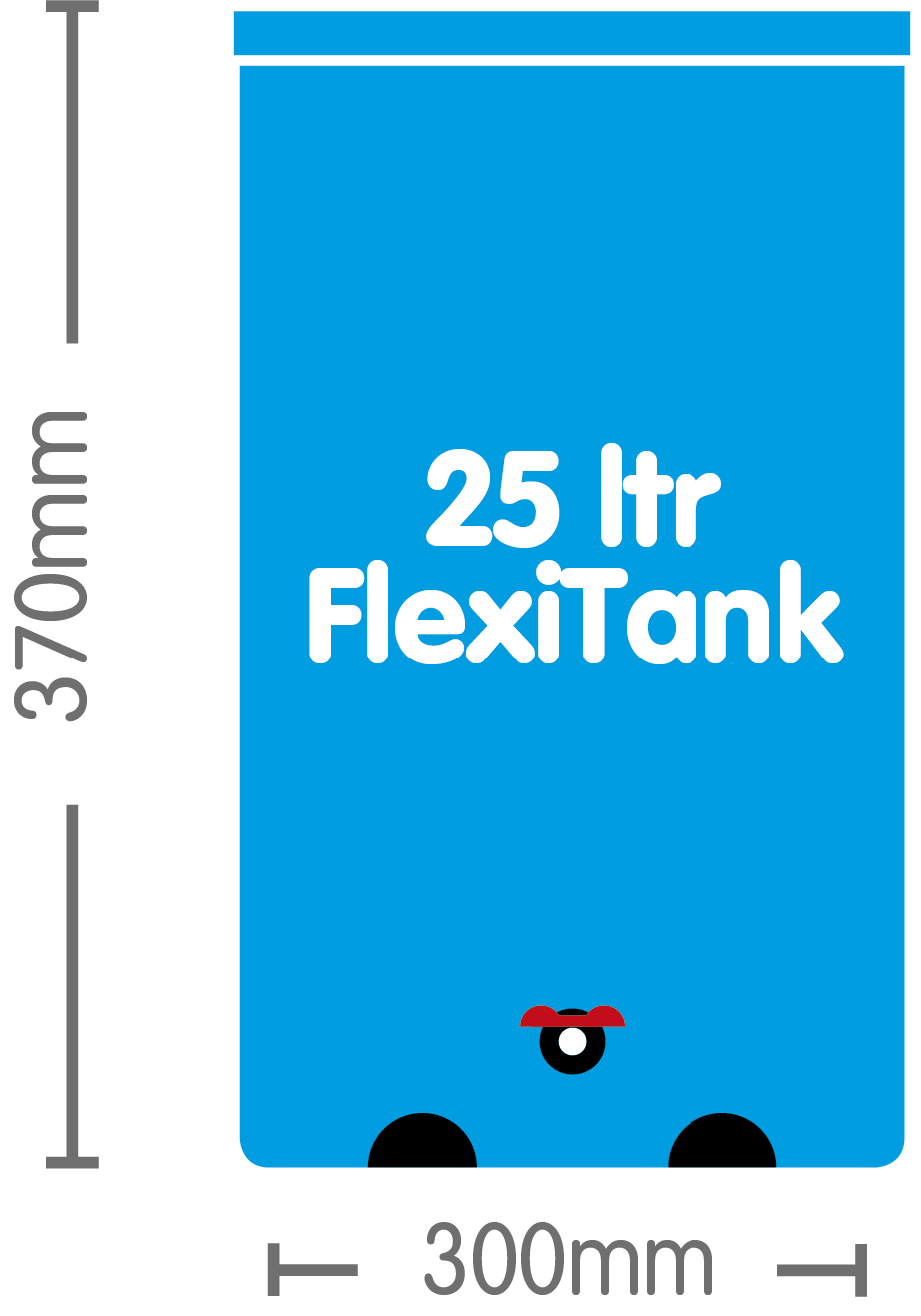 25-Liter-Flexitank-Symbol