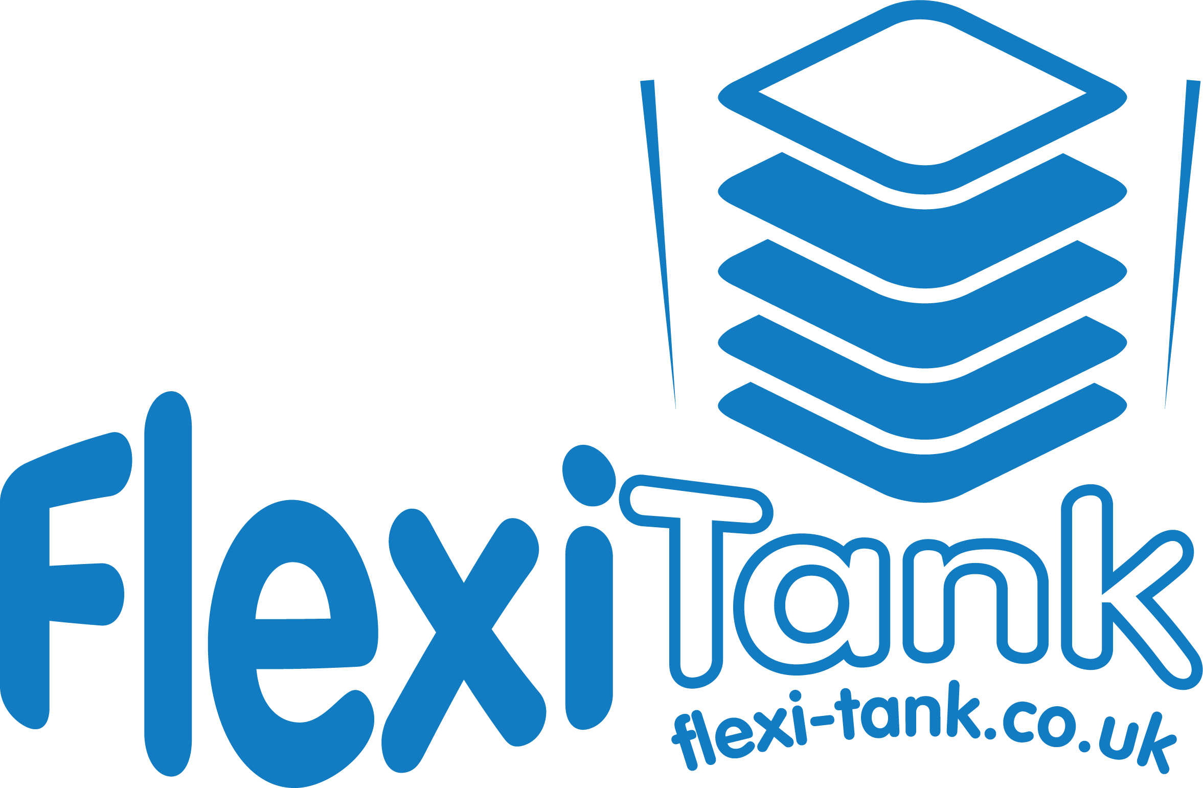 Flexitank blau