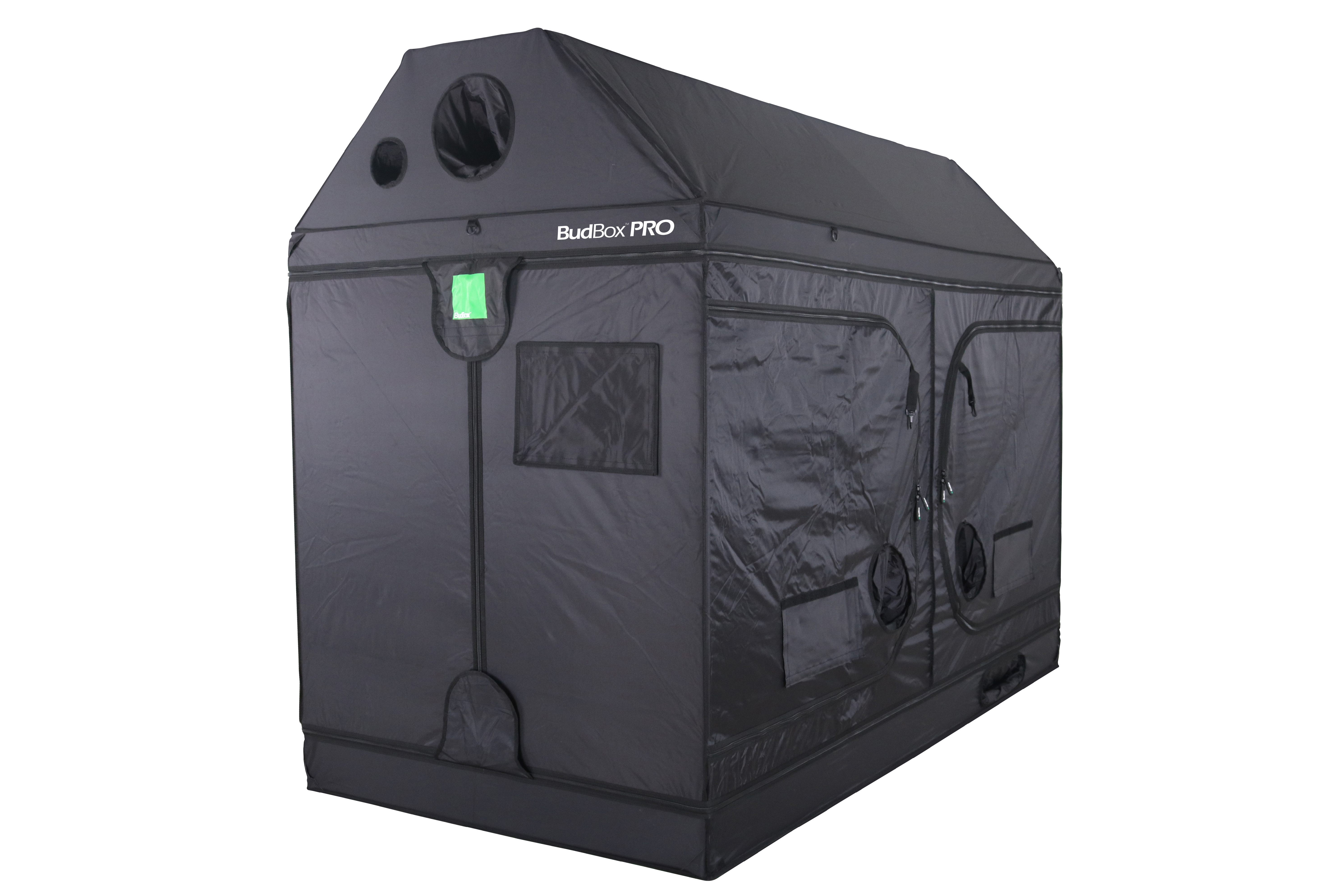 BudBox PRO XXL-R 240x120x180cm - weiß abgeschrägt