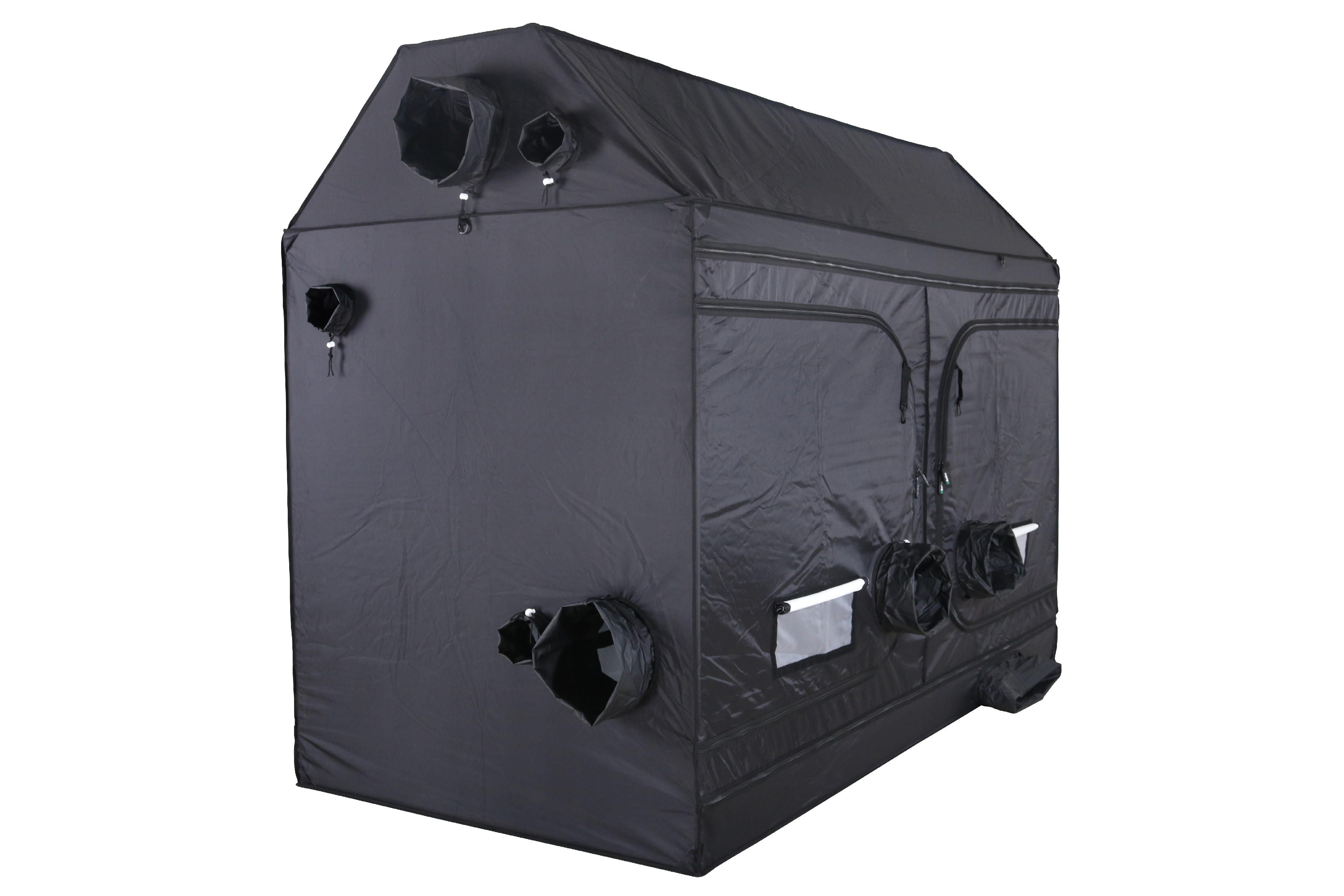 BudBox PRO XXL-R 240x120x180cm - weiß abgeschrägt