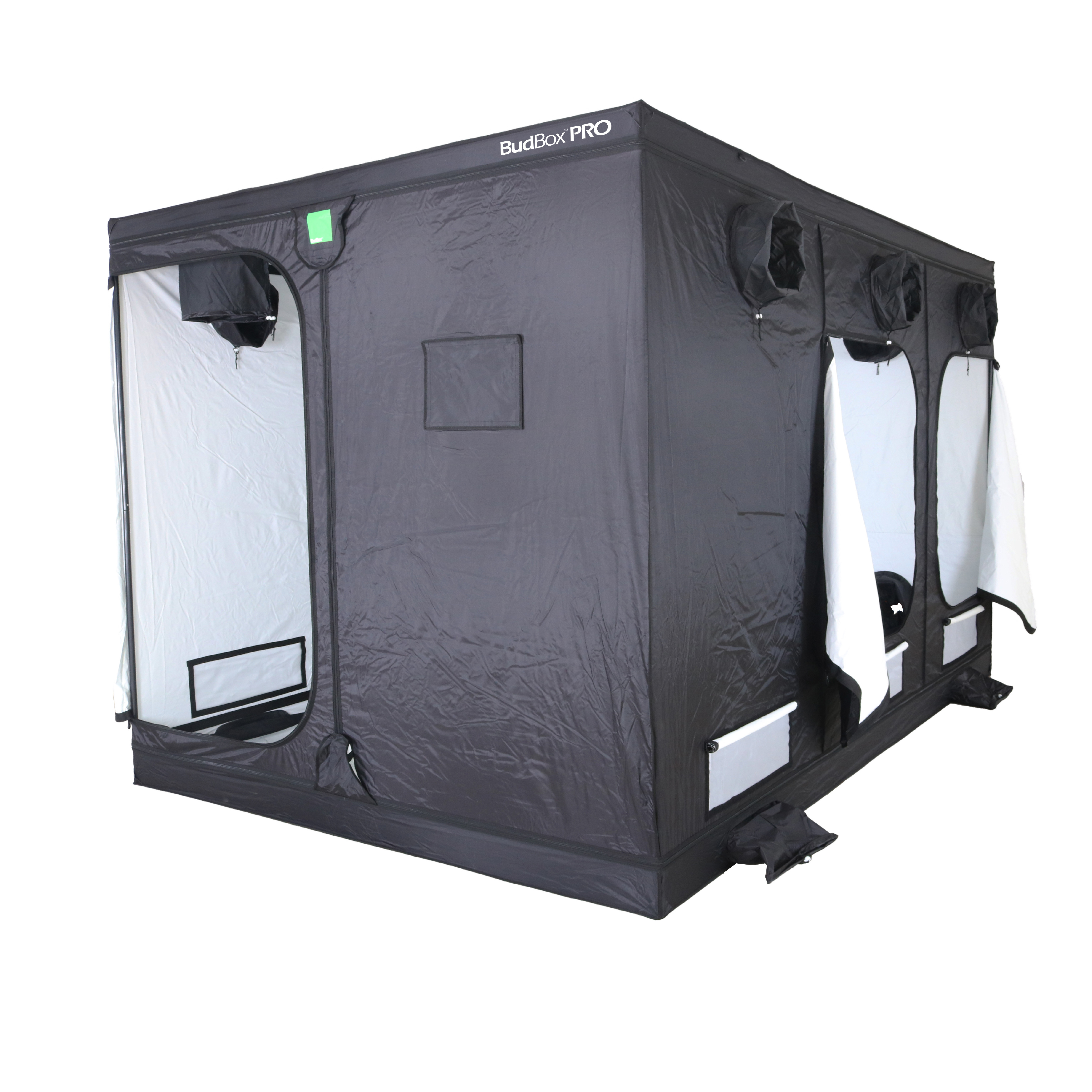 BudBox PRO Titan II-HL 360x240x220cm - weiß