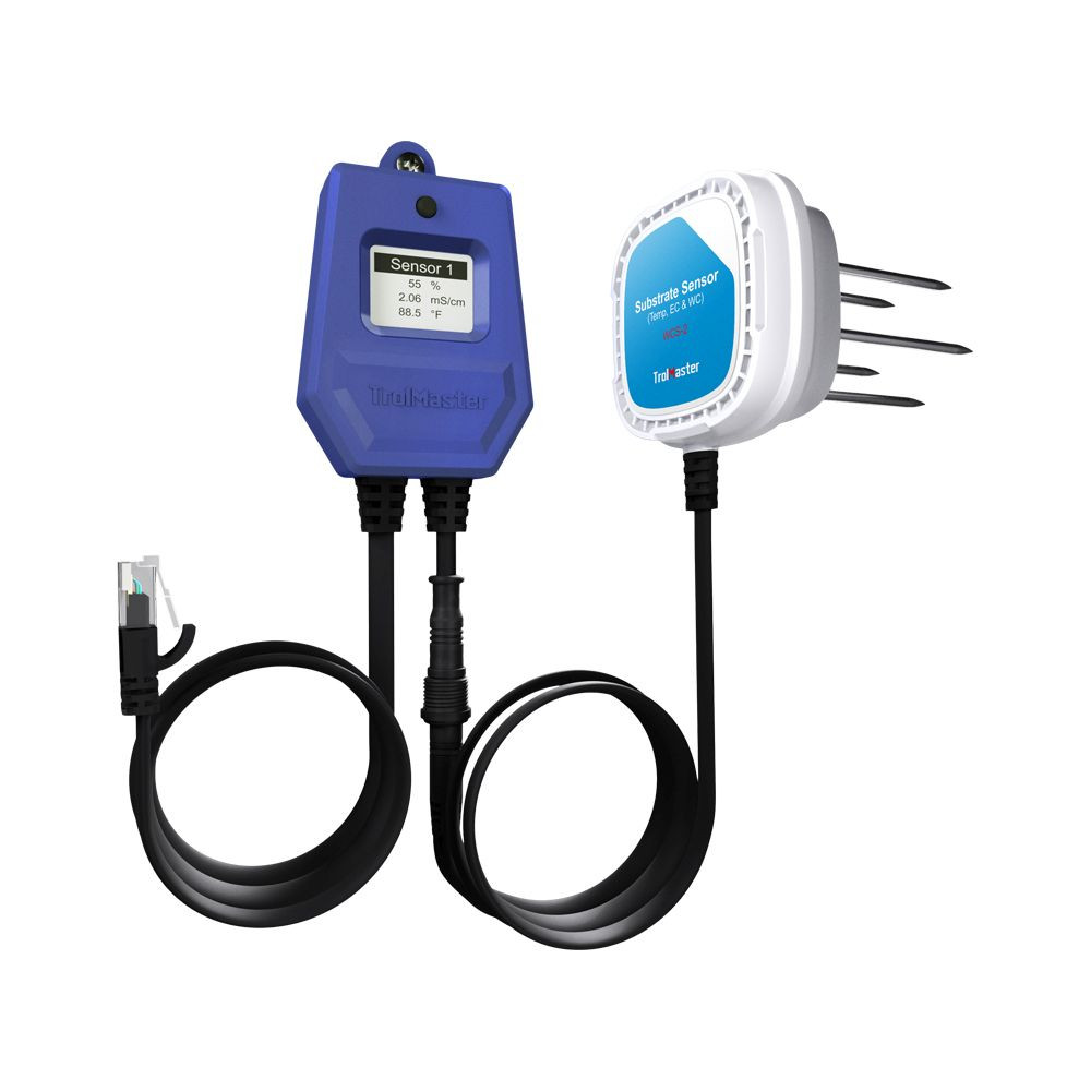 Trolmaster Bodenfeuchte-Temp-EC 3-in-1-Sensor und Kabelsatz (WCS-2)