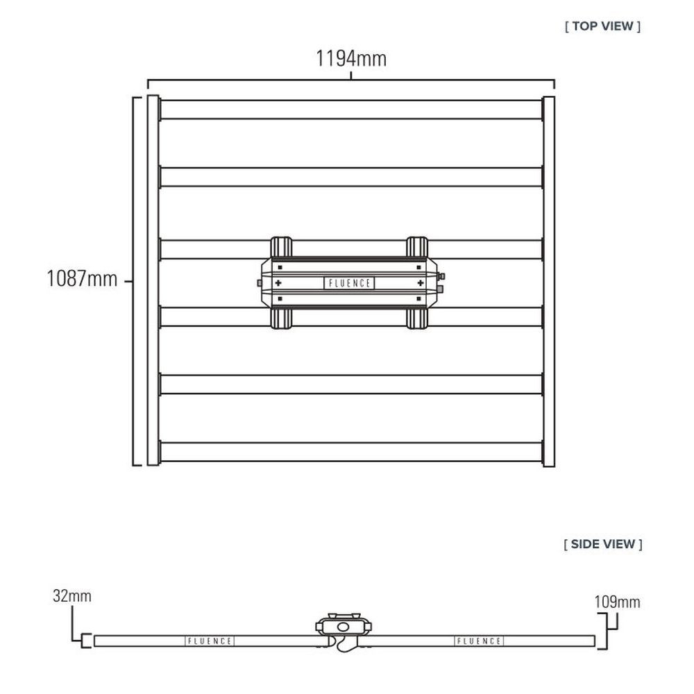 Osram LED Fluence SPYDR 2I, 630 W 2,45 µmol/J